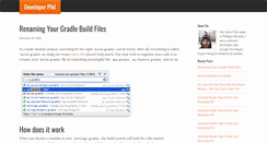 Desktop Screenshot of developerphil.com