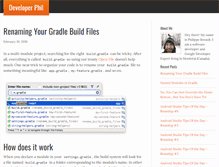 Tablet Screenshot of developerphil.com